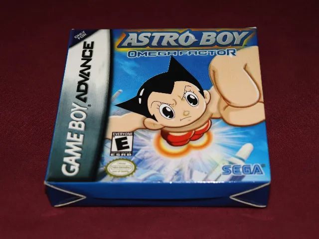 Caixa Astro Boy Omega Factor - Game Boy Advance