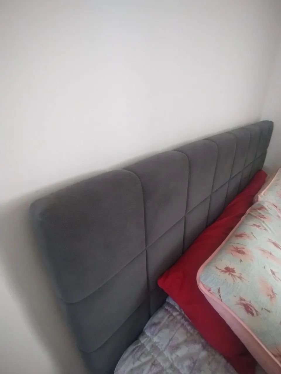 Cama Box Casal com Cabeceira - Plumatex - Molas ensacadas - Foto 3
