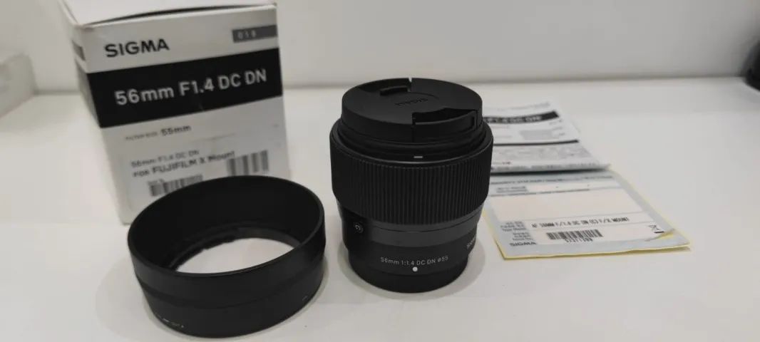 Lente Sigma 56 Mm F1.4 Dc Dn (c) - Fujifilm X - Acessórios para