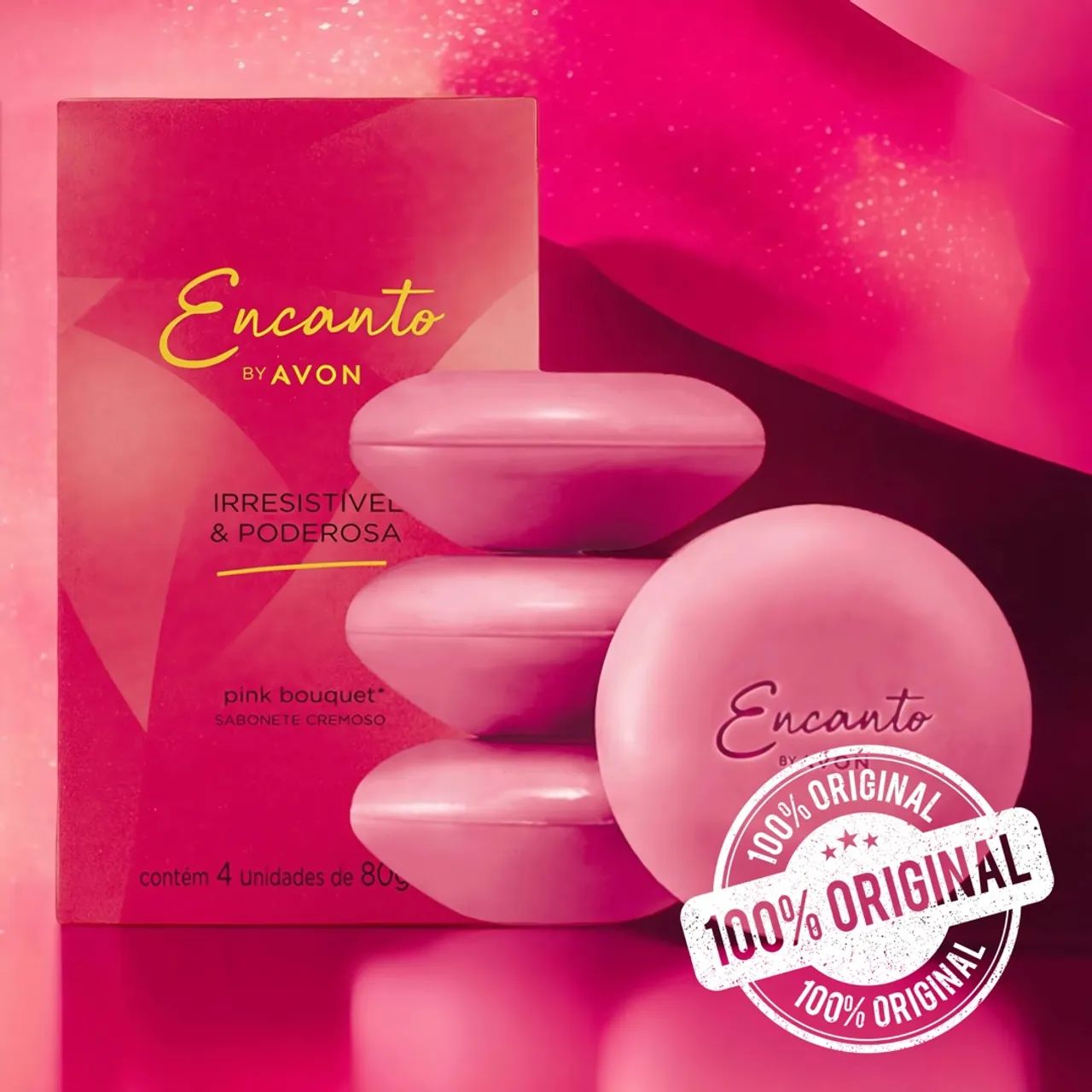 CAIXA DE SABONETES ENCANTO - AVON - Foto 3