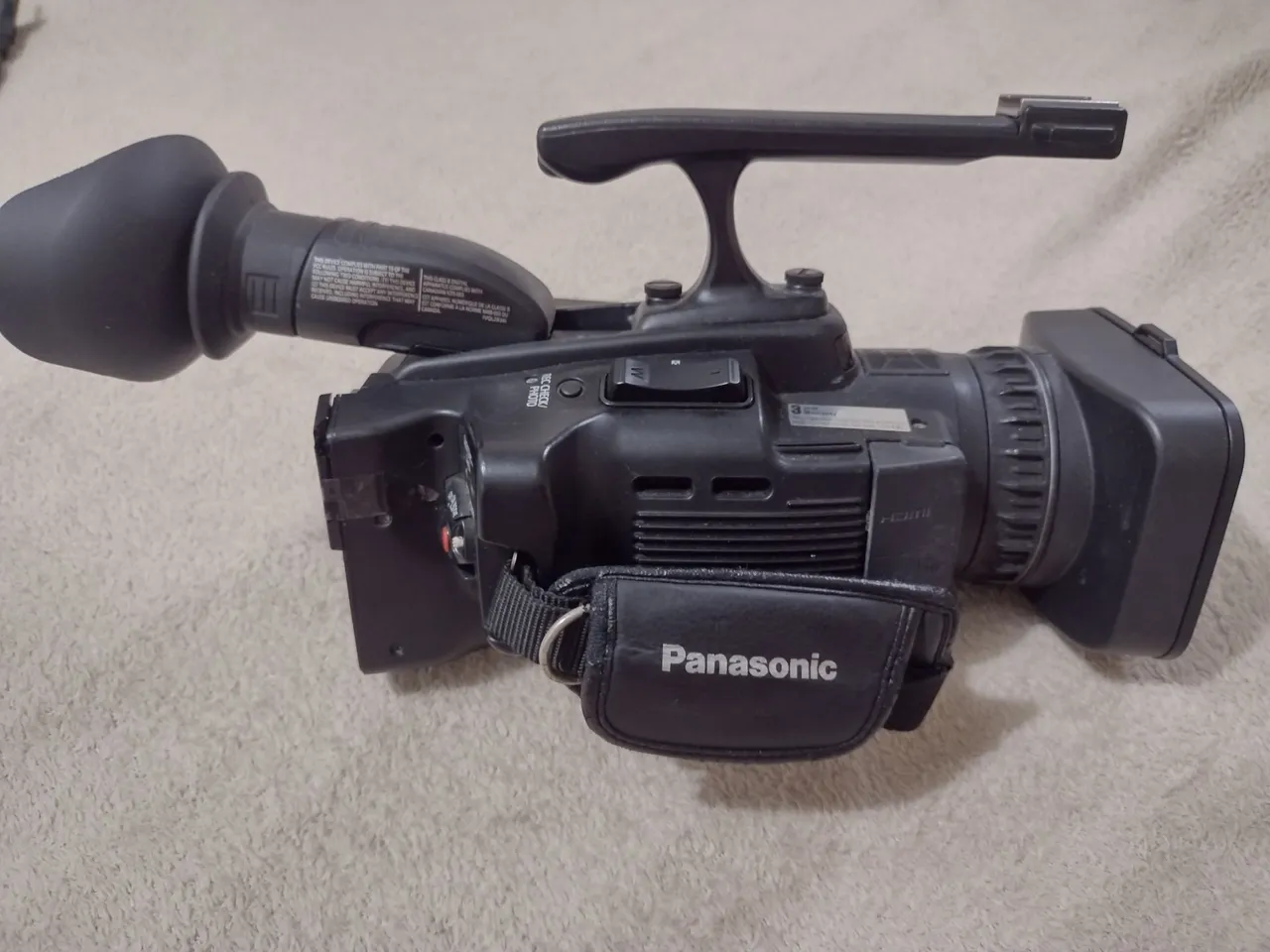 Filmadora Panasonic Profissional