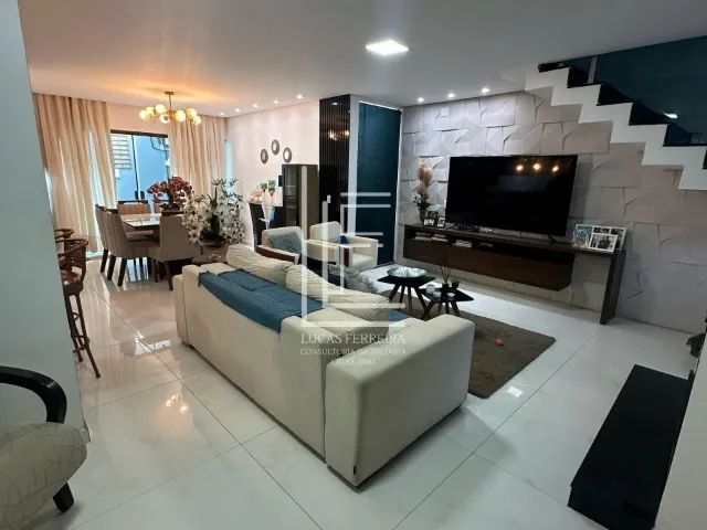 Ótima casa com 4 quartos (03 suítes e 02 com closet) e energia solar - Cond. Alpha Jardins - Foto 2