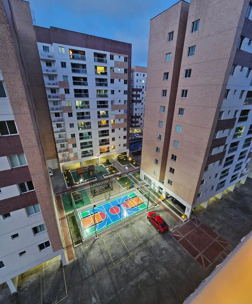 Apartamento com 3 quartos - projetado - nascente e ventilado - 2 vagas de garagem