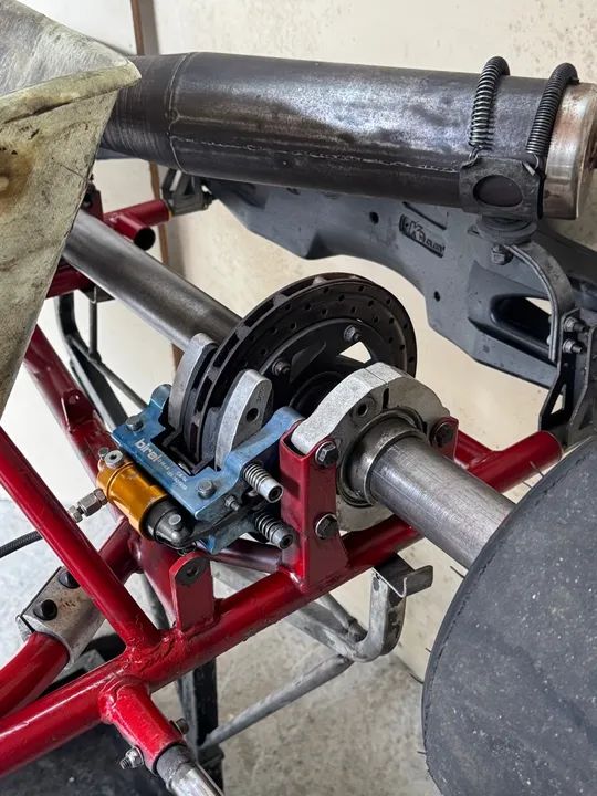 Vendo Kart Birel  Motor Refrigerado a ar, sem uso após revisão - Foto 5