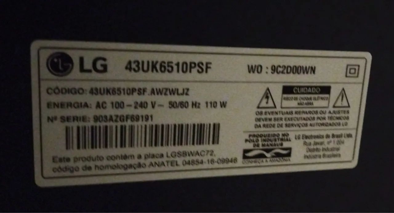 Smartv LG ThinQ 43 pol. - Foto 4