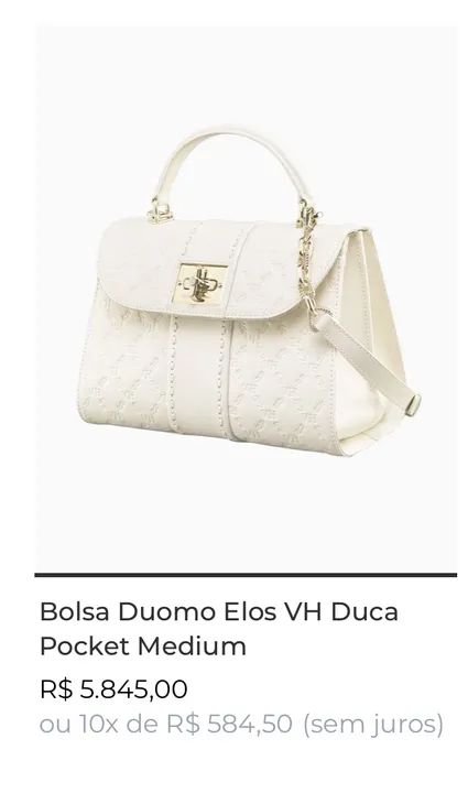 Bolsa VICTOR HUGO Couro Marrom - Luxo e Estilo! - Foto 4