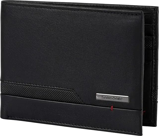 CARTEIRA SAMSONITE PRO DLX 4S SGL BILLFOLD 8CC PRETA