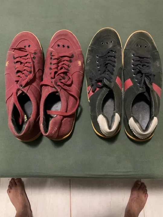 2 Tênis - Vermelho e Preto
