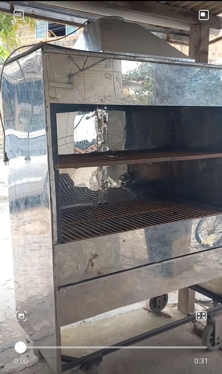 Churrasqueira inox profissional  - Foto 2