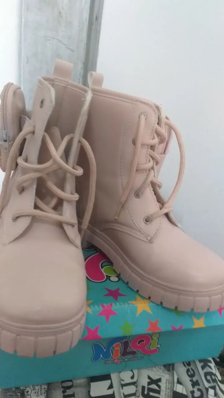 Bota infantil nova n:34 - Foto 4