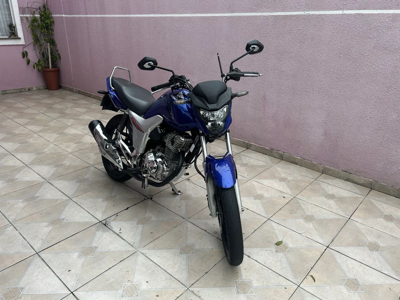 Vendo cg start 160 azul 2023 - Foto 5