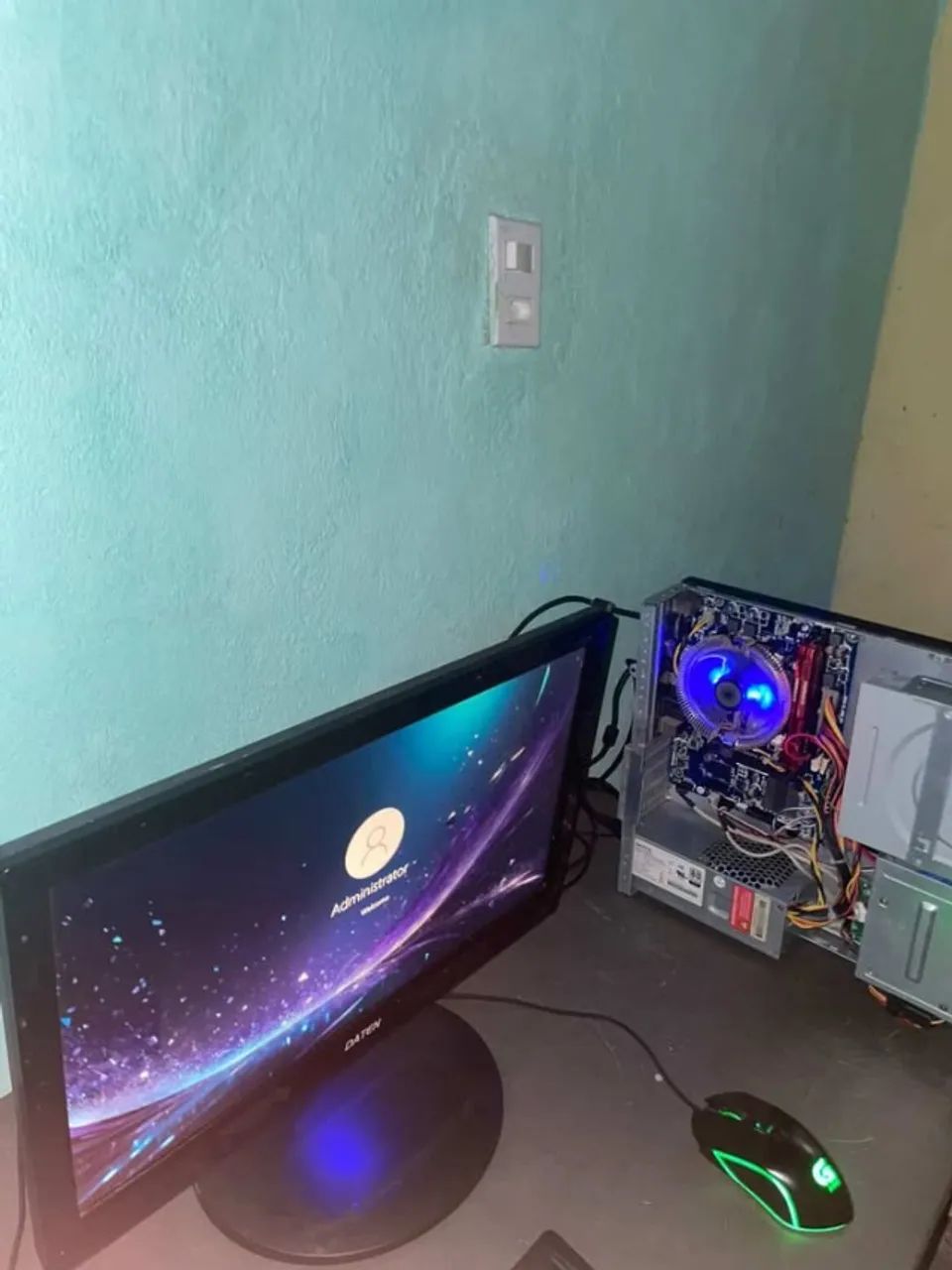 pc gamer slim completo top de verdade parece ps4 ou xbox - Foto 4