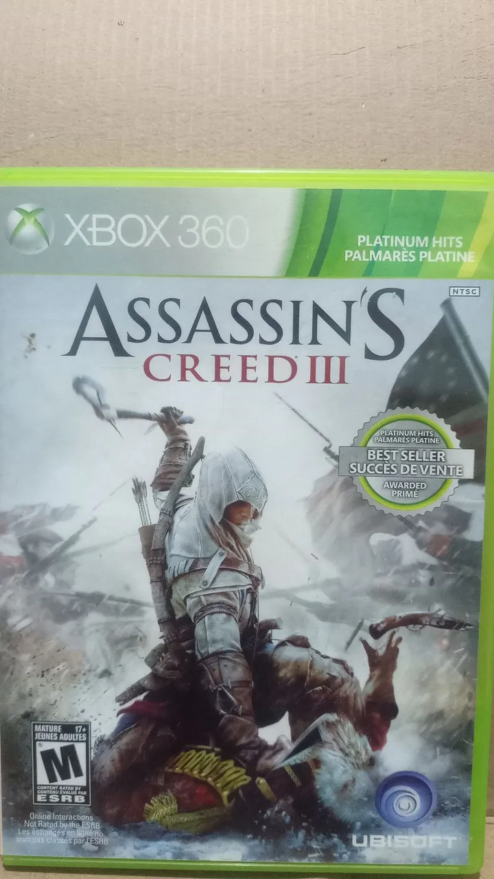 Assassins Creed III Xbox 360