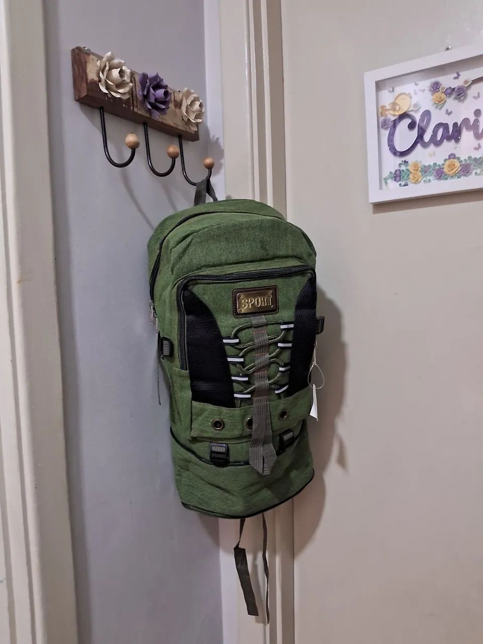 Mochila em Lona 60 Litros Extra Grande