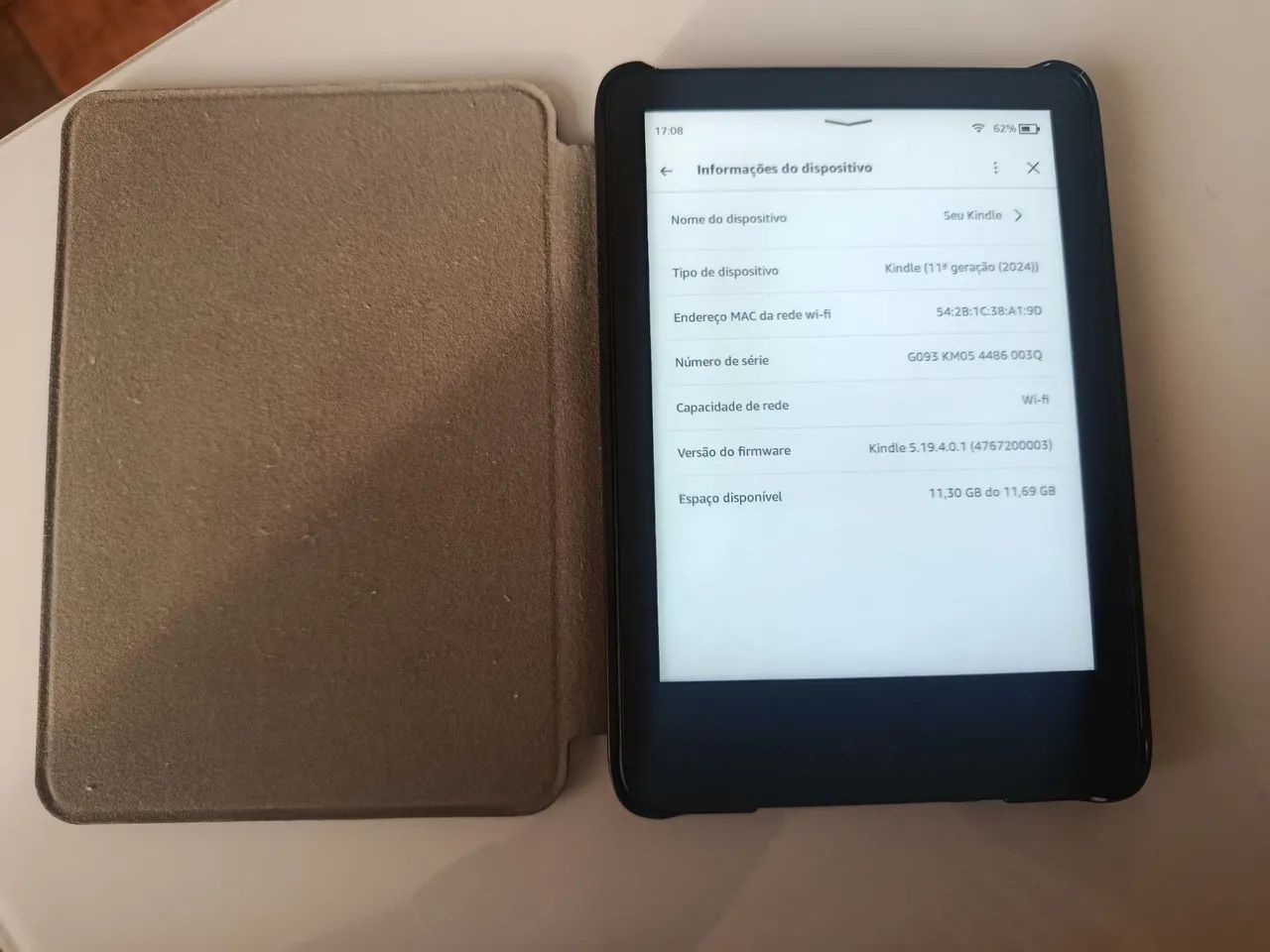 Kindle 11 geração excelente estado  - Foto 3