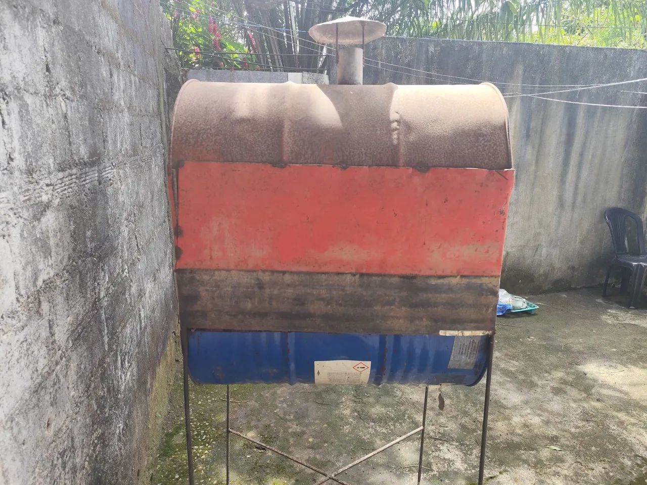 Vende se churrasqueira de carvão  - Foto 5