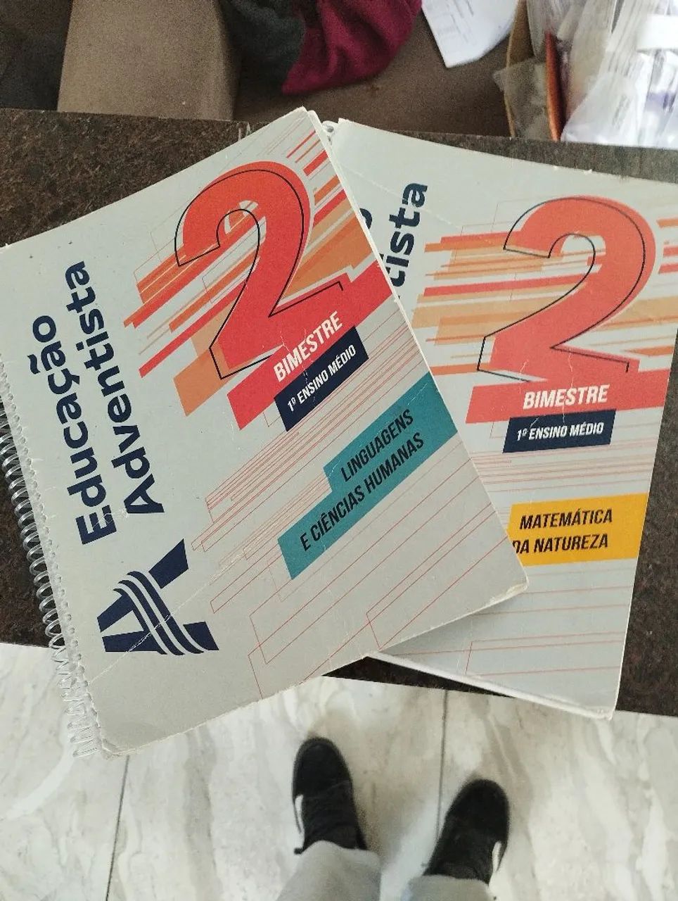 Material escolar completo 1 ano do ensino médio adventista 