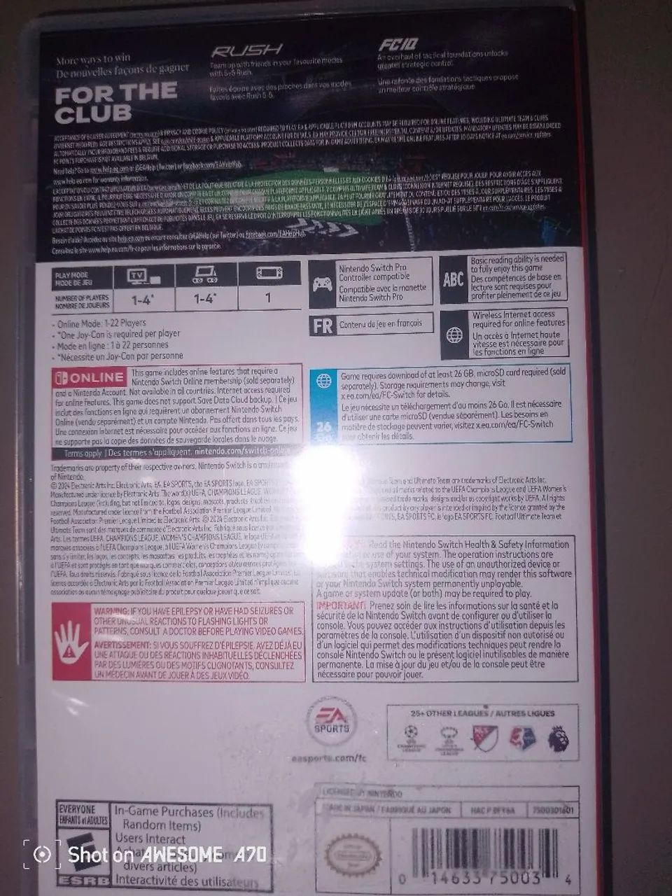 Fc 25 Nintendo switch 1  - Foto 2