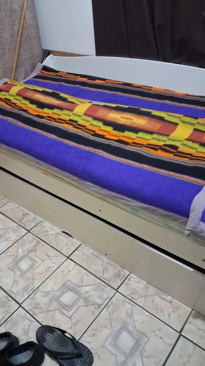 Cama de madeira Bi Cama 
