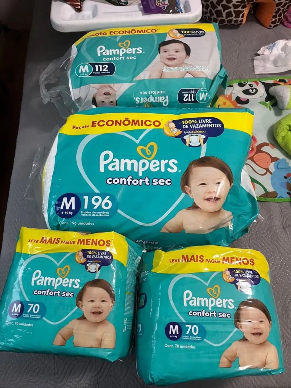 Fralda pampers