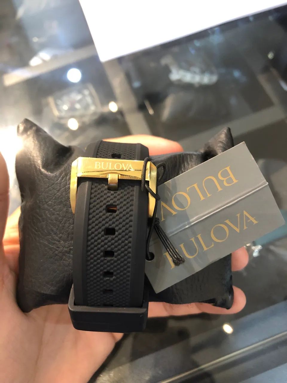Relógio Bulova Marine Star 98A272 - Automático Open Heart  - Foto 5