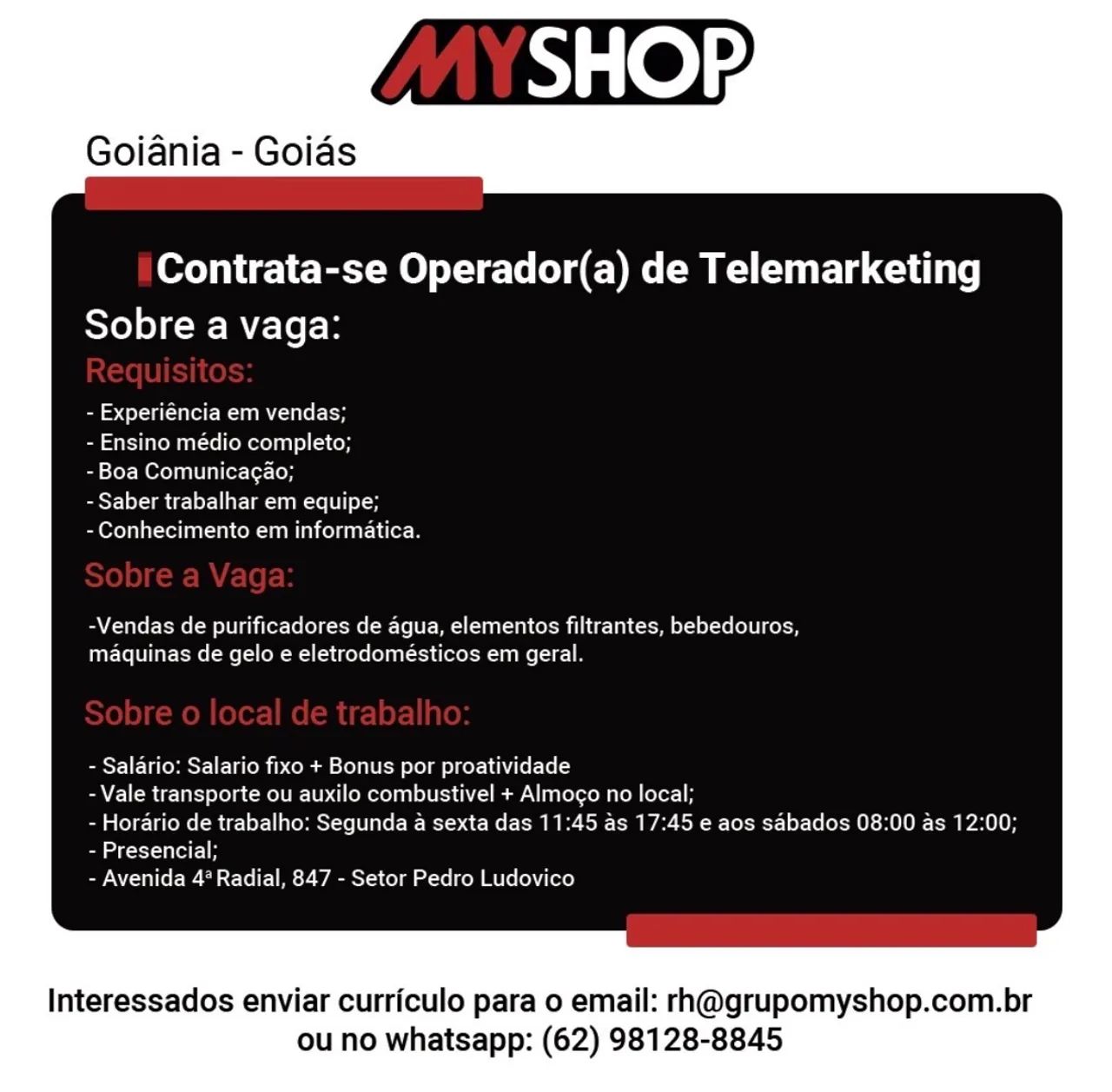 Vendedora de telemarketing 