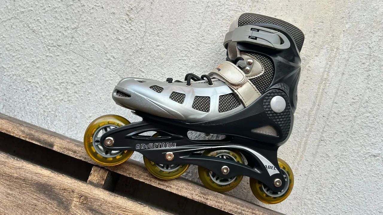 PATINS N.34 A 37 RODAS GEL ROL - Esportes Sobre Rodas - Jardim