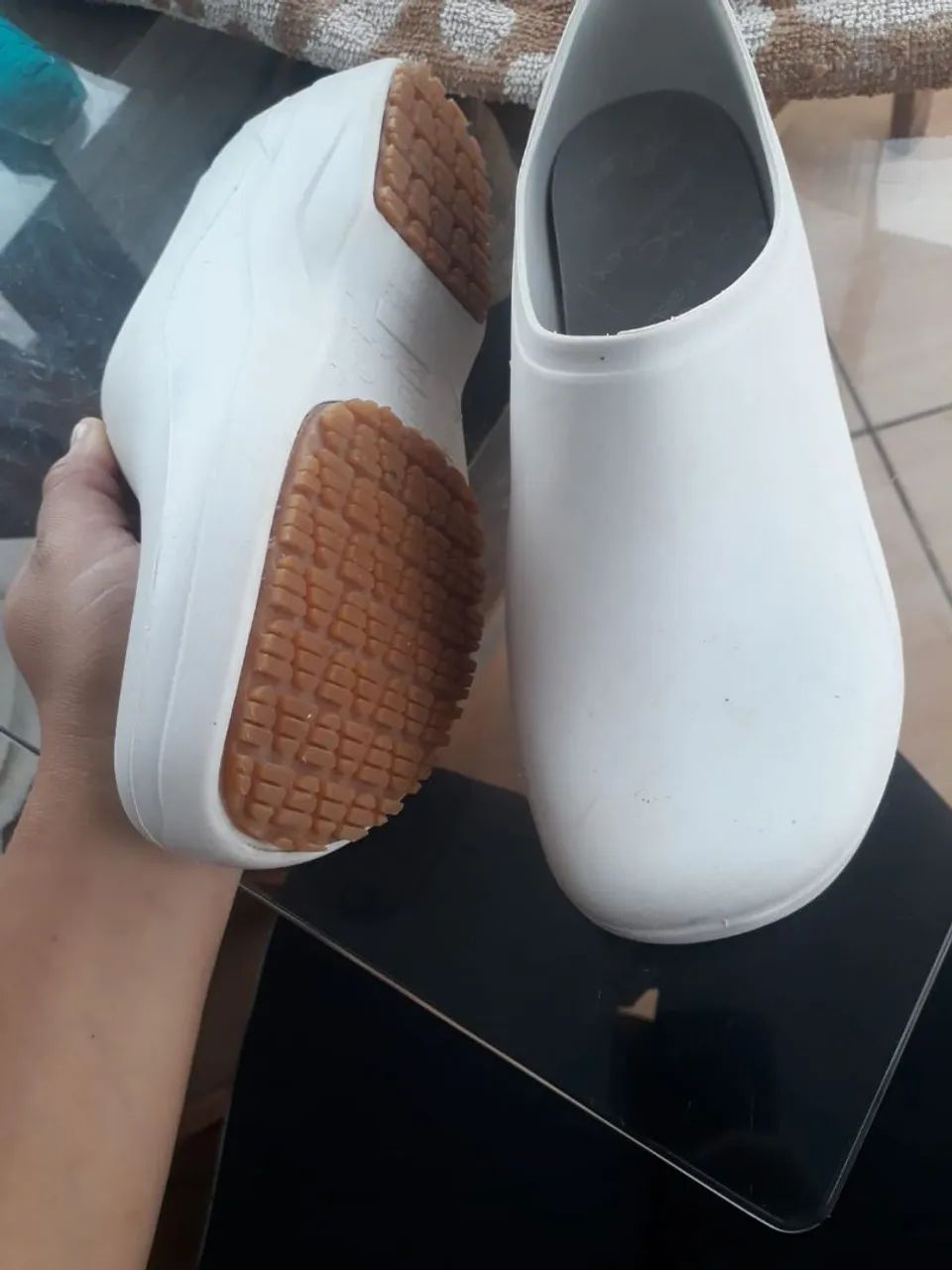 Sapato ocupacional branco - Foto 4