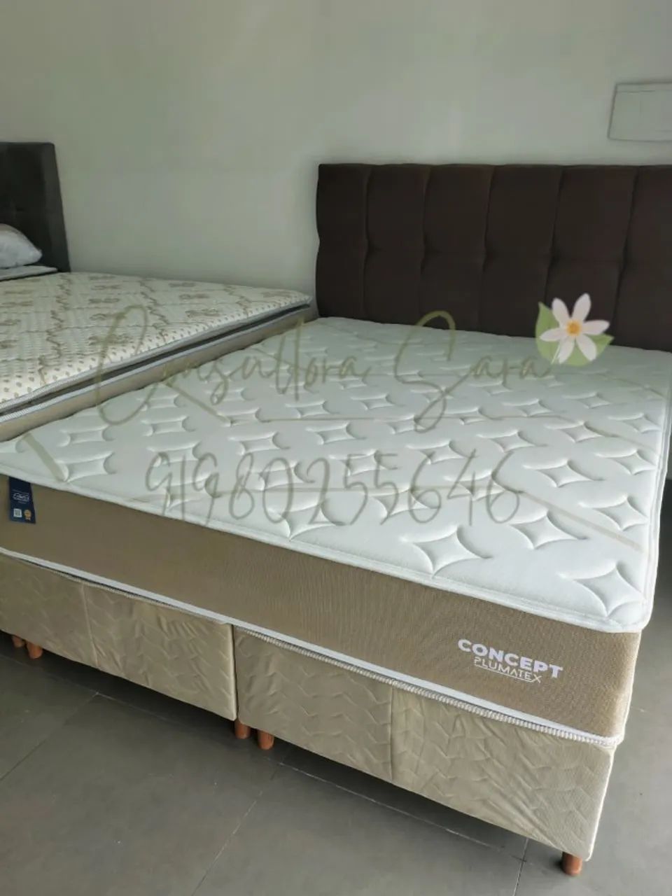 CAMA QUEEN SUPER CONFORTÁVEL E ELEGANTE