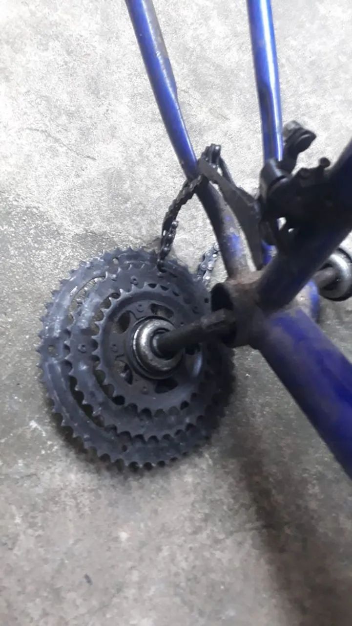 Quadro de ferro bicicleta aro 26 - Foto 4