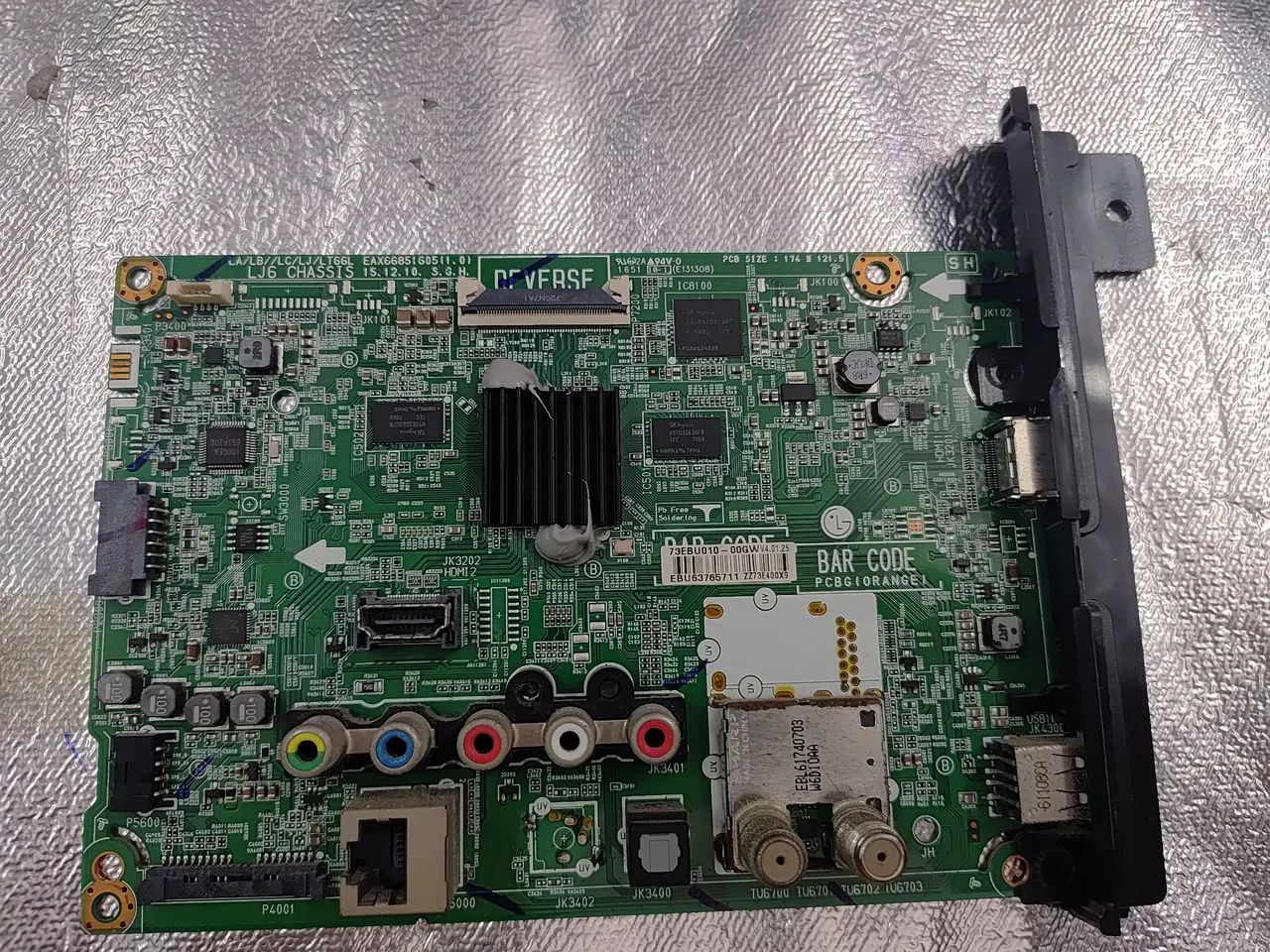 Placa de Sinal LG 43LH5700 EAX 66851605