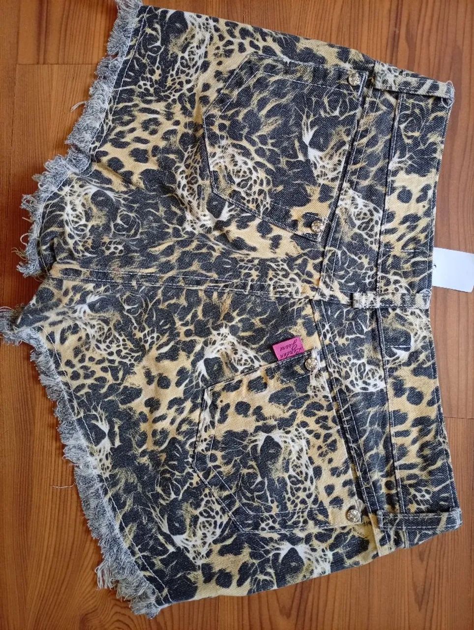 Short jeans oncinha 38 - Foto 3