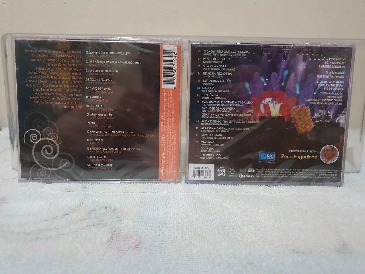Lote com CDs discografia Beth Carvalho com 2 CDs lacrados - Foto 4