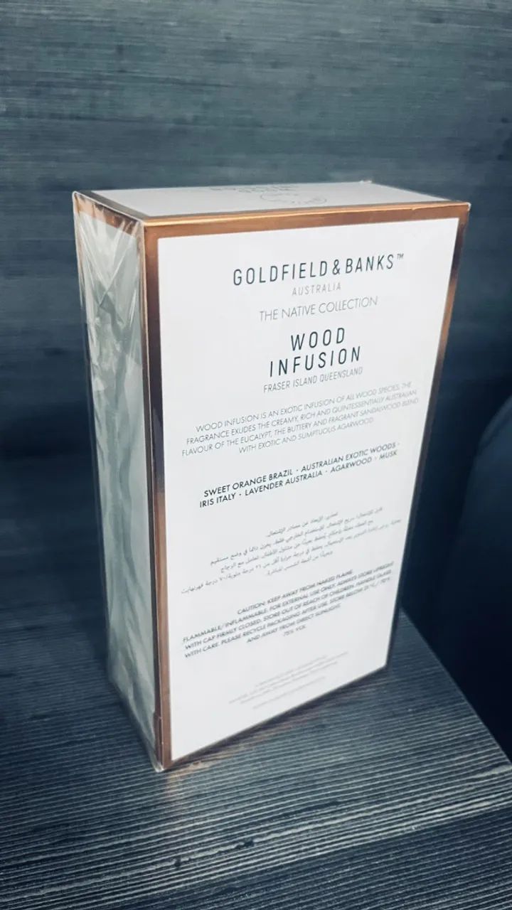 Goldfield & Banks Wood Infusion - 100ml lacrado - Foto 2