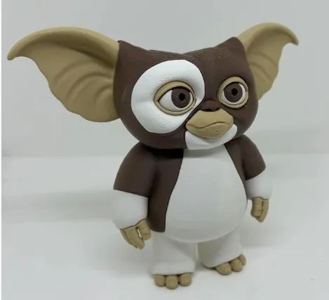 Boneco Gizmo Gremlins Impressão 3D Miniatura Colecionável - Foto 4