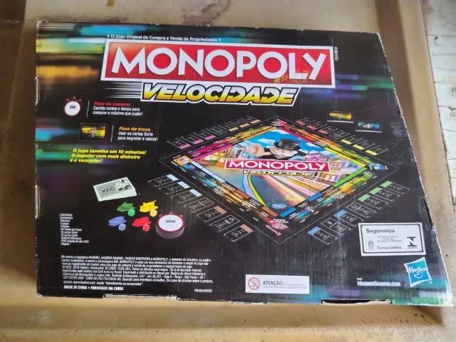 Monopoly Speed Hasbro - Jogo de Tabuleiro Completo - Foto 2