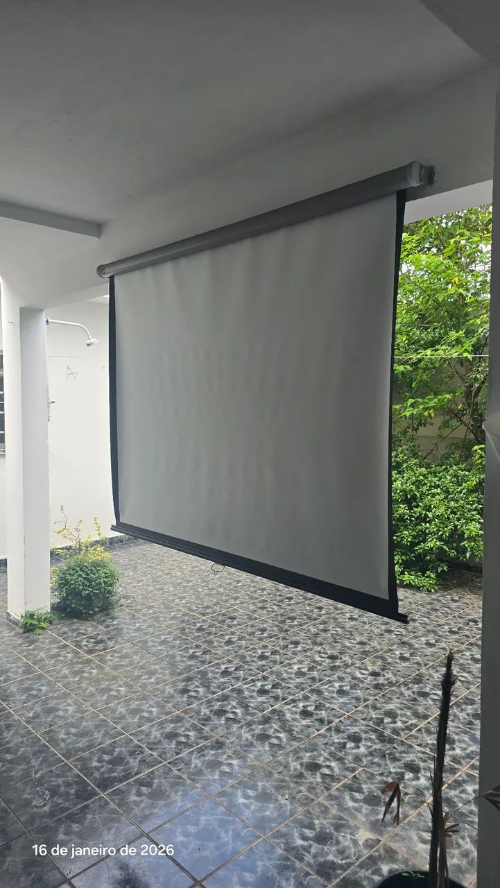 Vendo tela para projetor