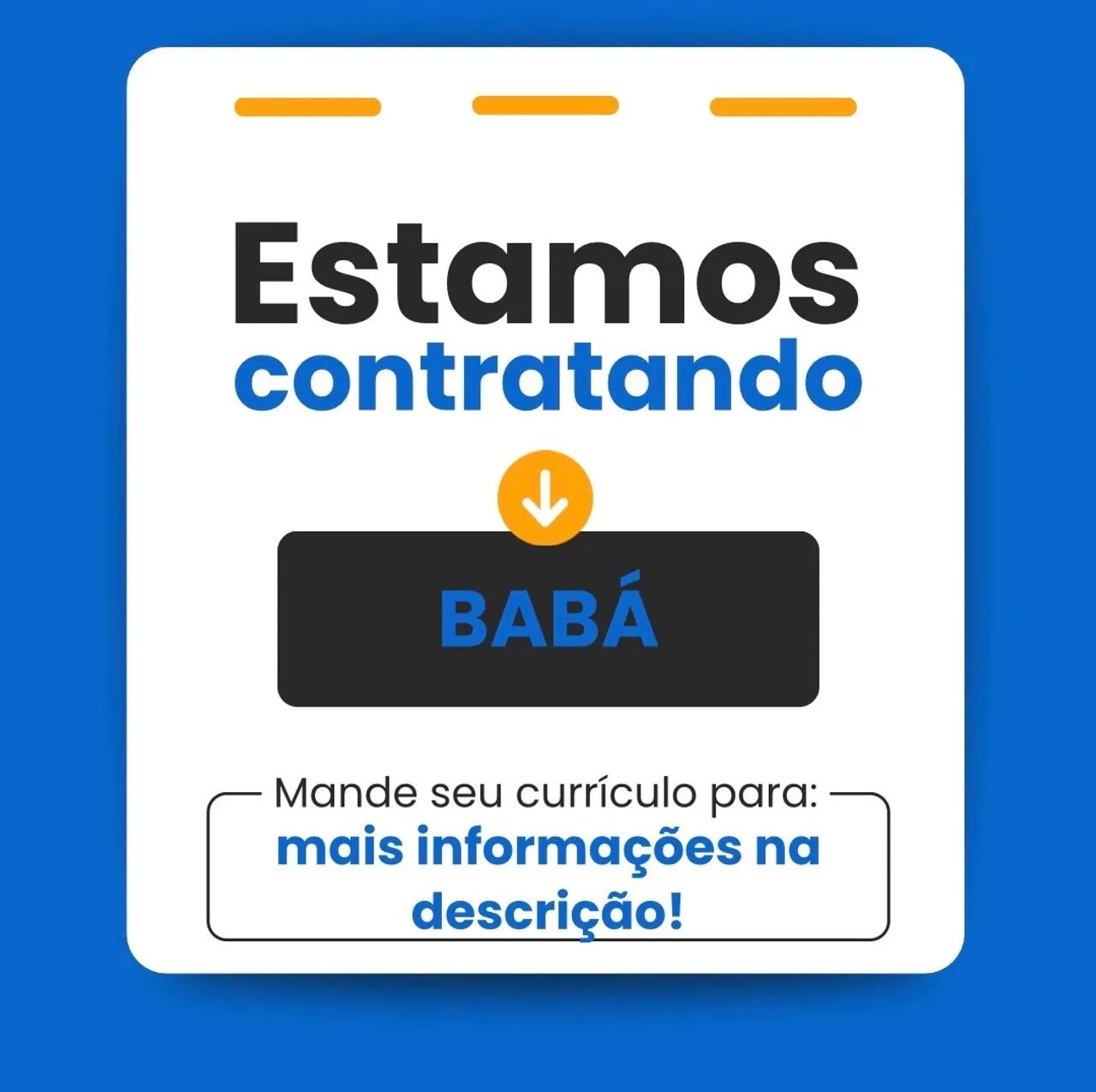 Vaga Babá Babá