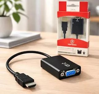 Cabo Conversor Hdmi X Vga Kapbom Kap-v079 com Audio