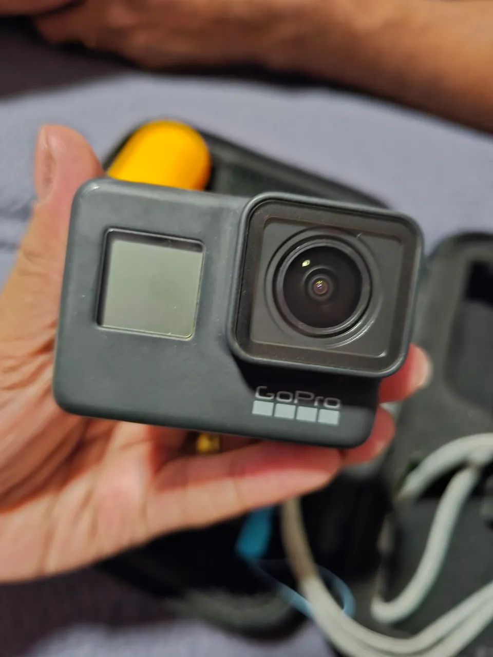 GoPro Hero 7 Black + Bastão Flutuante + Case + Acessórios | Excelente Estado - Foto 4