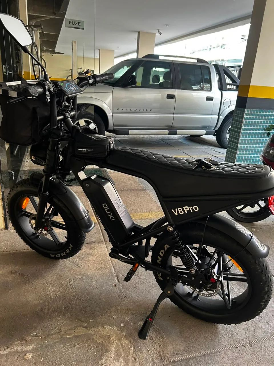 Bicicleta elétrica OUXI V8 Pro 1000W - Foto 4