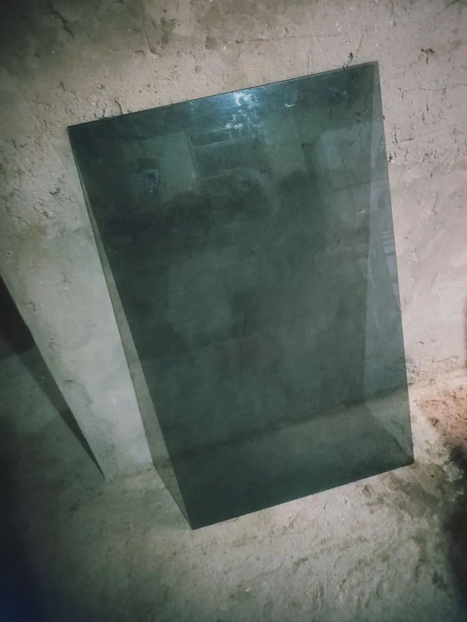 Tampo de mesa de vidro 