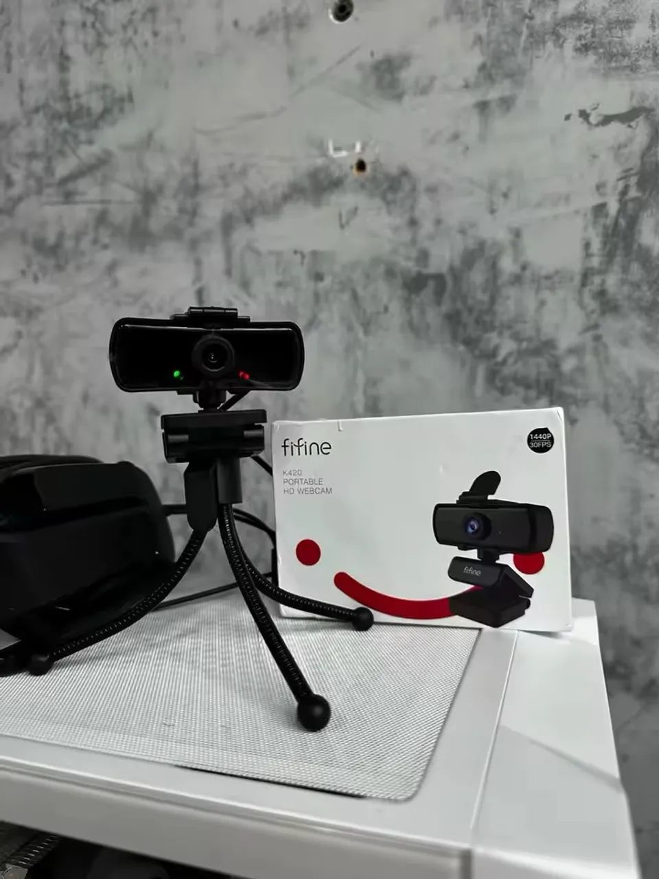 Webcam Fifine K420 **LACRADO EM CAIXA**
