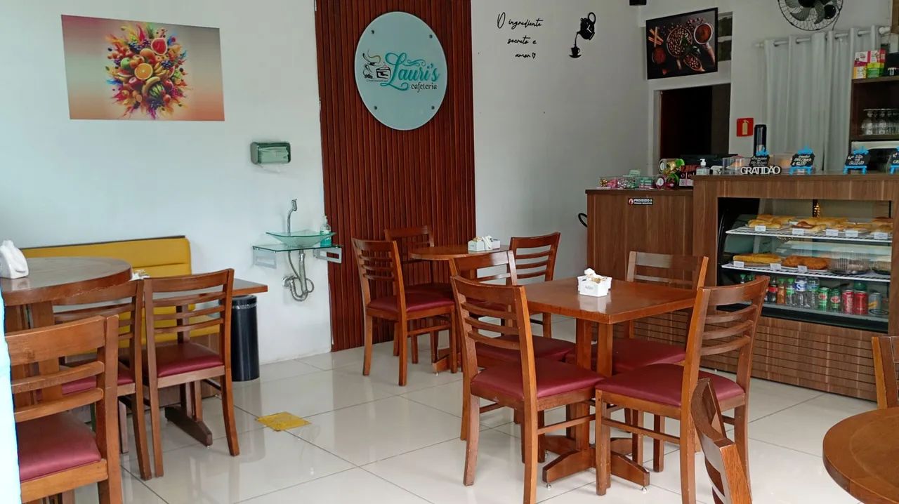 Vendo cafeteria completa e funcionando 