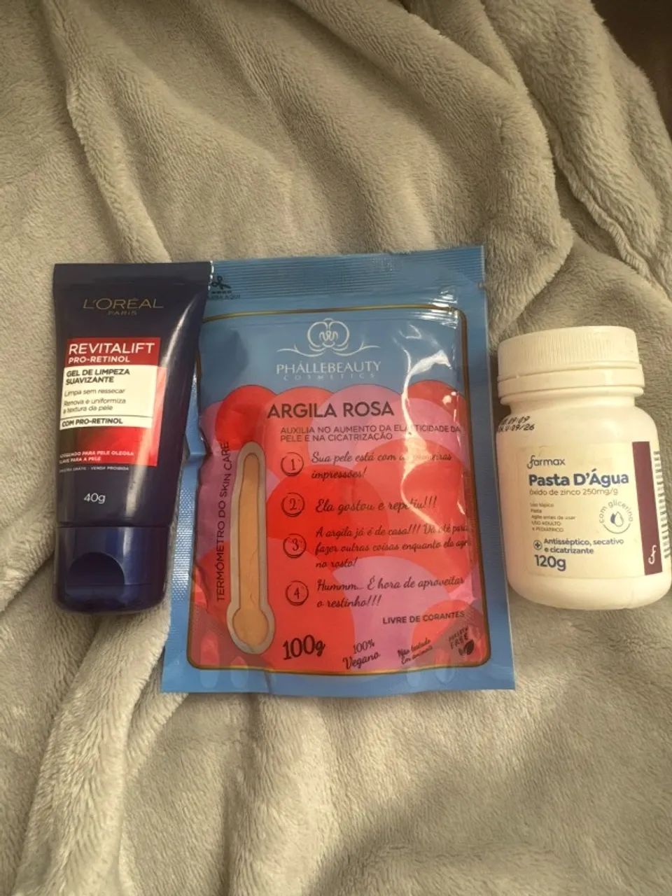 Kit produtos skin care