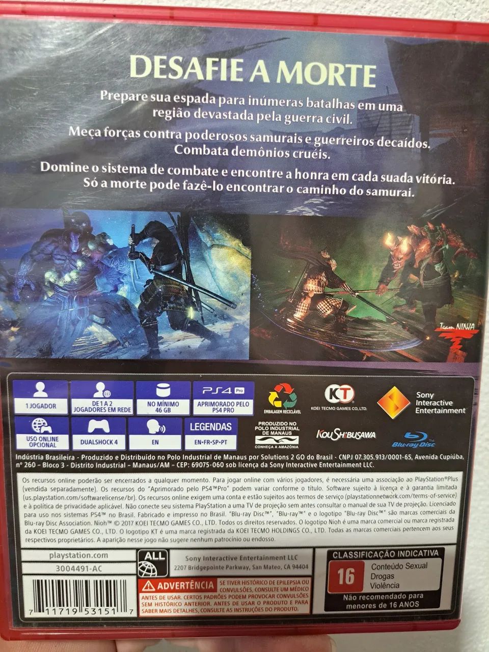 NIOH PS4 - Foto 2