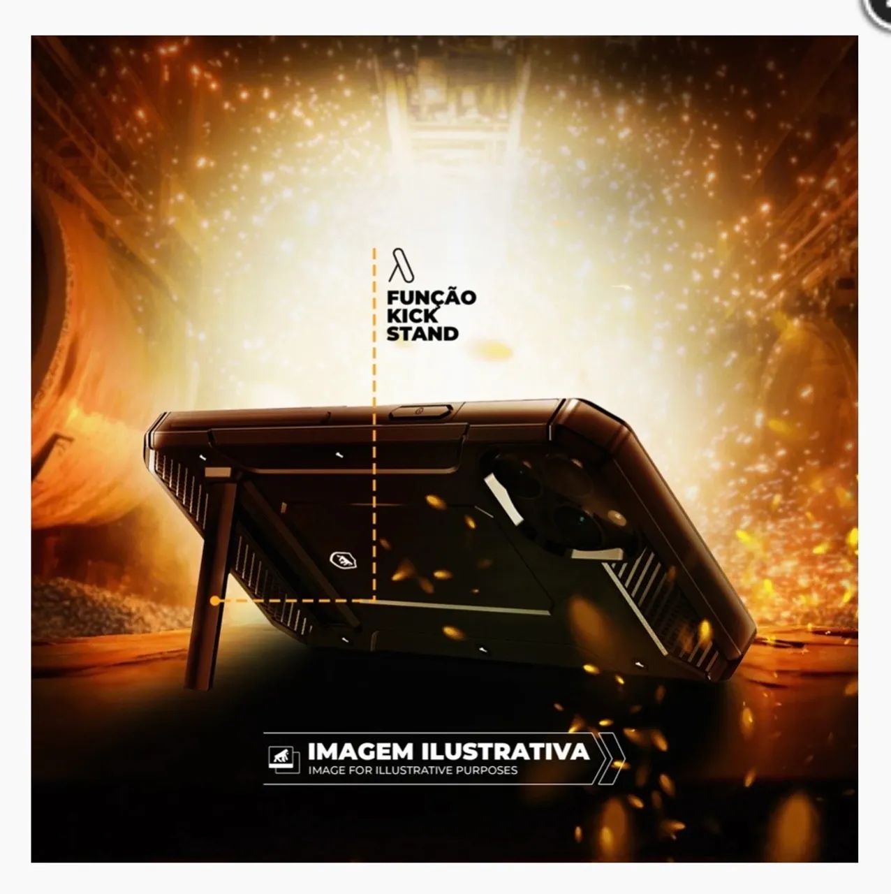 Capa para iPhone 16 - ArmyProof - Gshield - Foto 4