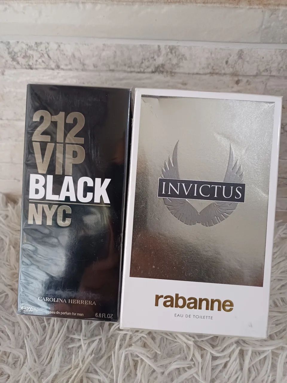 Invictus ou 212 vip black 200ml