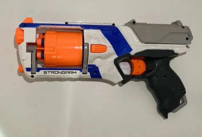 Brinquedo Nerf Strongarm Blaster + 26 Dardos - Foto 2