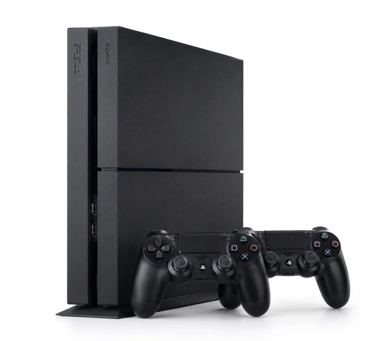 PS4 + 2 CONTROLES + 9 JOGOS + CABOS - Foto 2